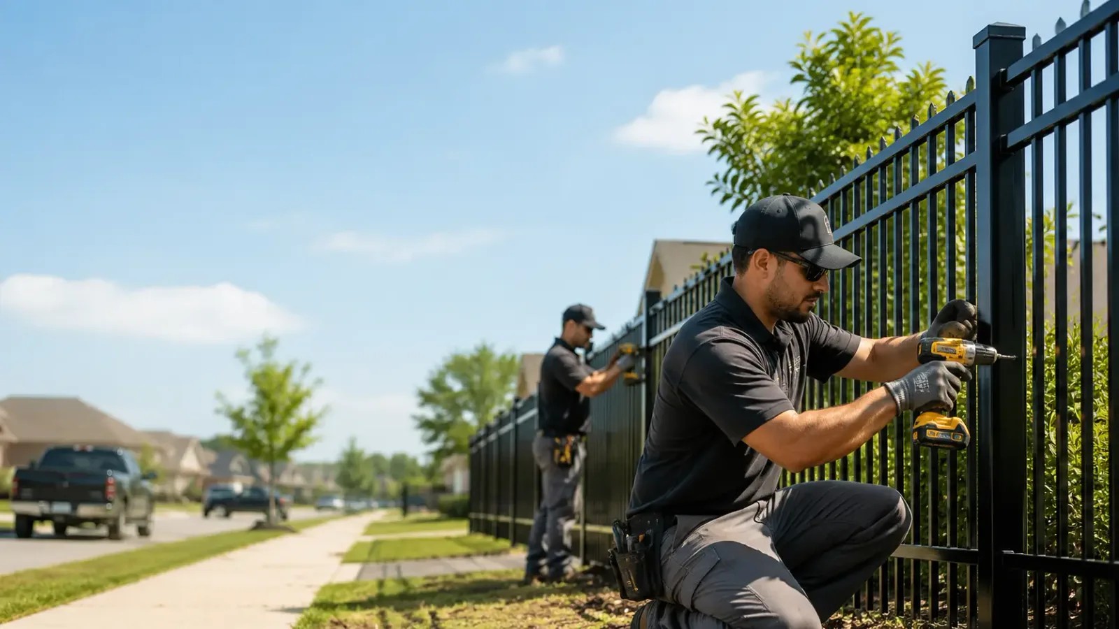 Metal Fence Installation in Moline, MI